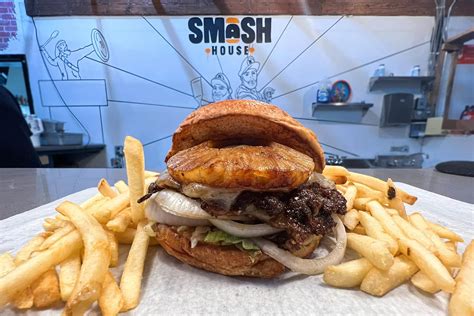 Smash house - Smash House Burger offers a variety of smash burgers, sandwiches, salads, and sides with a unique twist. Whether you want a classic, loaded, or vegan burger, or …